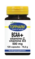 BCAA Vitamine C Vitamine D3 500 mg