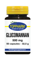 Glucomannan 500 mg