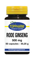 Rode ginseng 500 mg